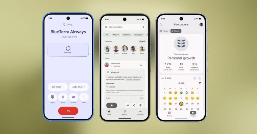 All the new ai features in google pixel 10 series