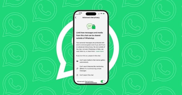 How to Turn On WhatsApp Advanced Chat Privacy on iPhone and Android