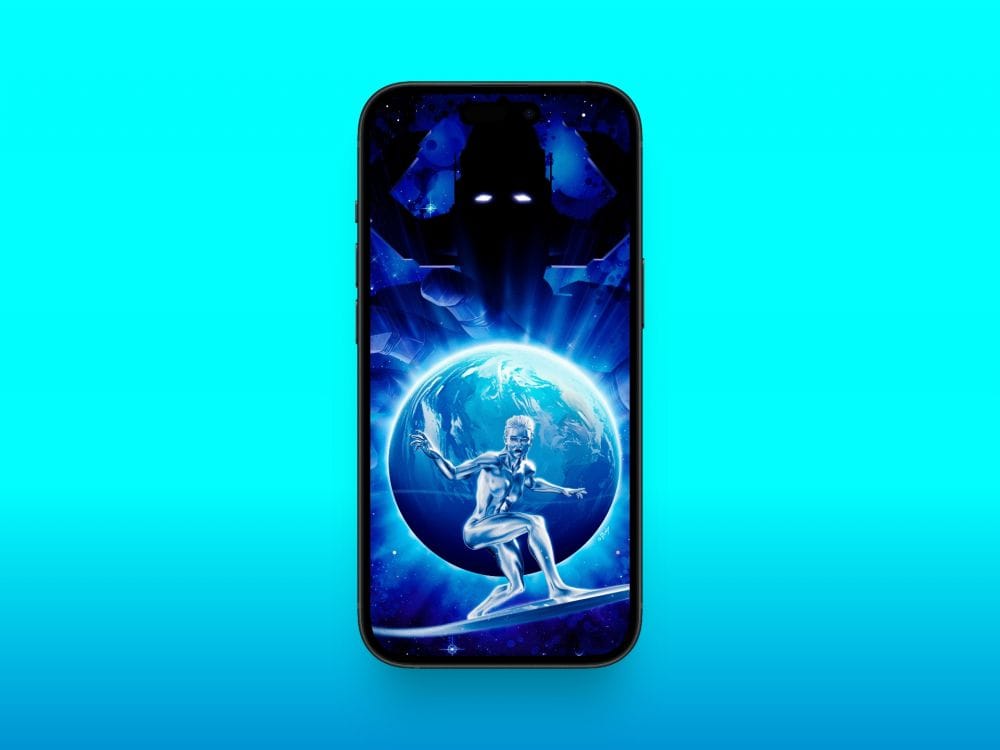 Silver Surfer and Galactus Wallpaper