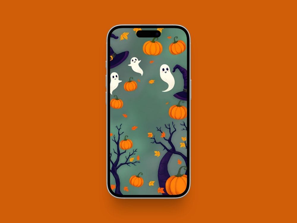 Spooky halloween background