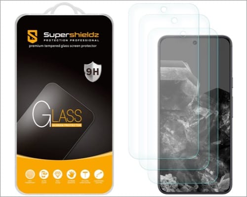 Supershieldz 3 Pack Designed for Google Pixel 10 Pixel 9 Tempered Glass Screen Protector Supershieldz 3 pack designed for google pixel 10 pixel 9 tempered glass screen protector