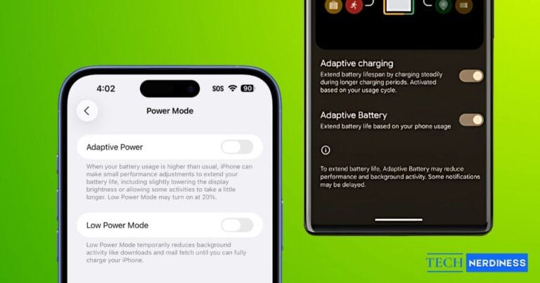 Adaptive Battery vs Adaptive Power