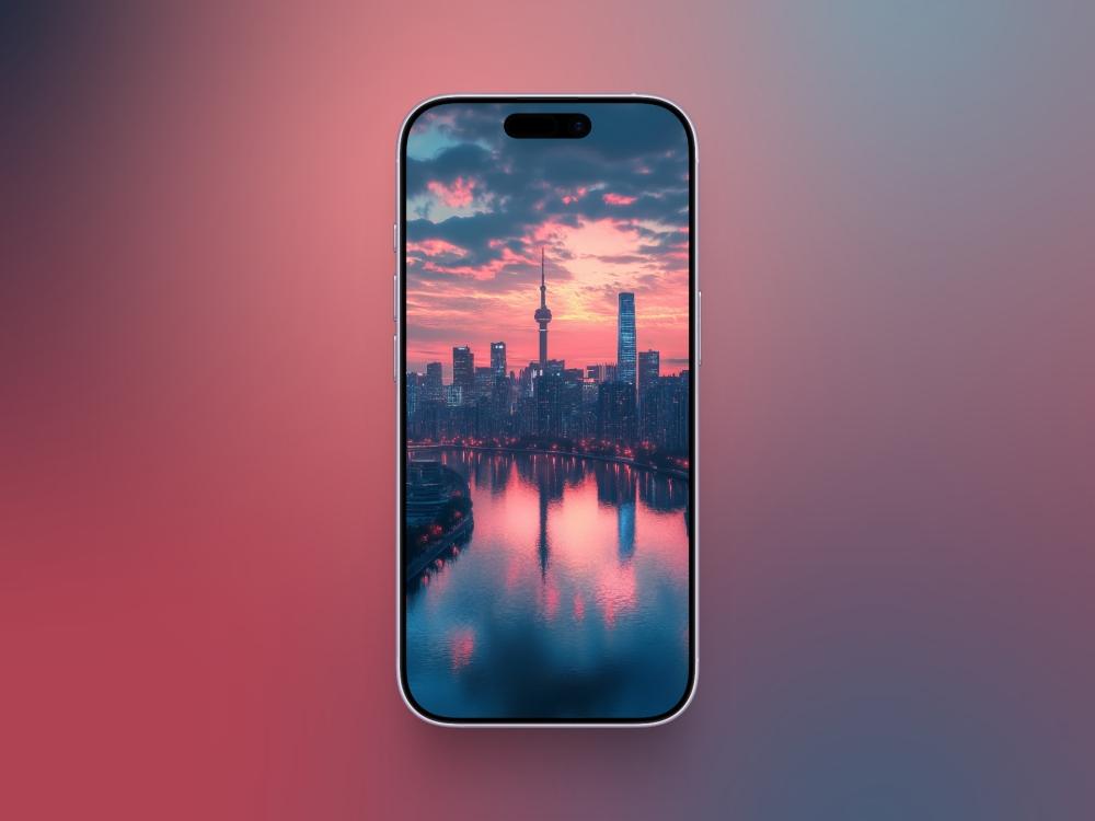 Aesthetic Sunset on Cityspace Aesthetic sunset on cityspace