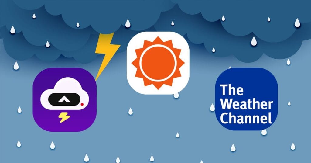 Weather apps for iphone and android