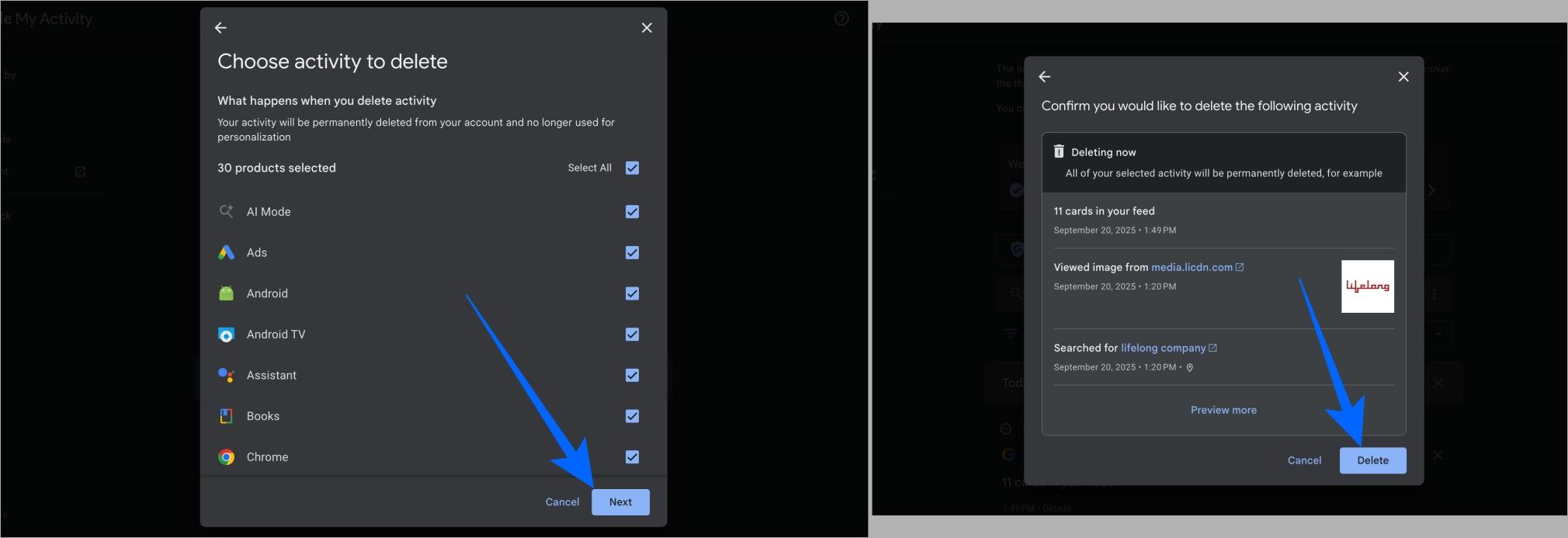 Delete All Google Activity on Desktop Delete all google activity on desktop