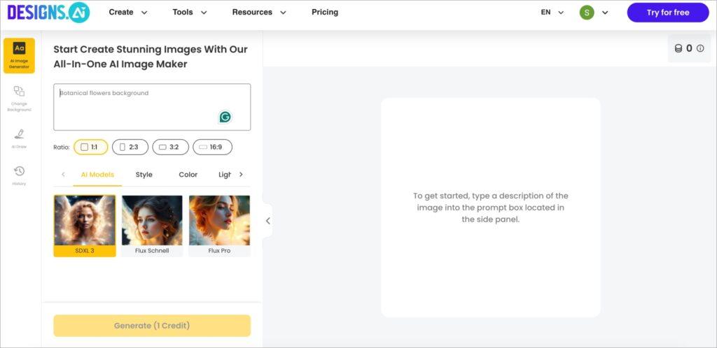 Design AI Thumbnail Maker