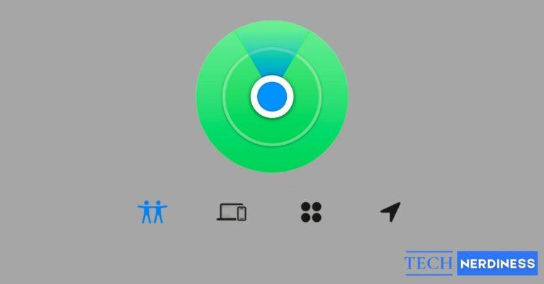 Find my app icons and symbols mean