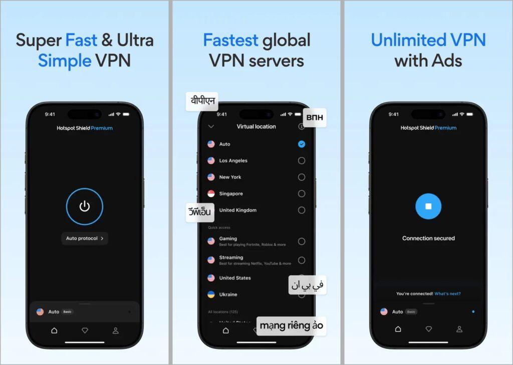 Hotspot Shield Free VPN App