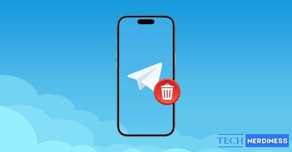 How to delete telegram account