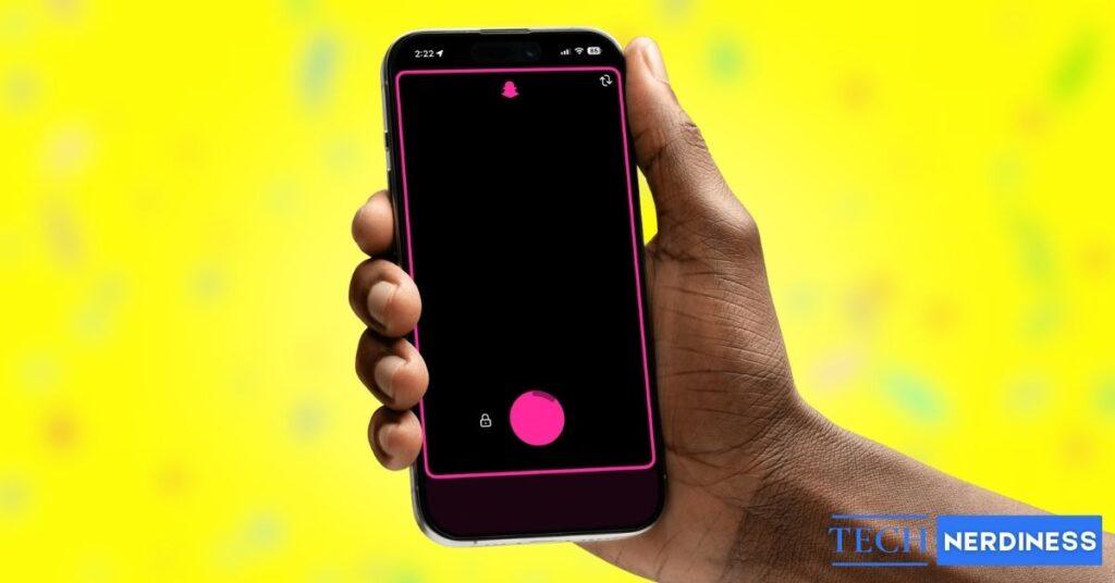 How to record on snapchat without holding the button
