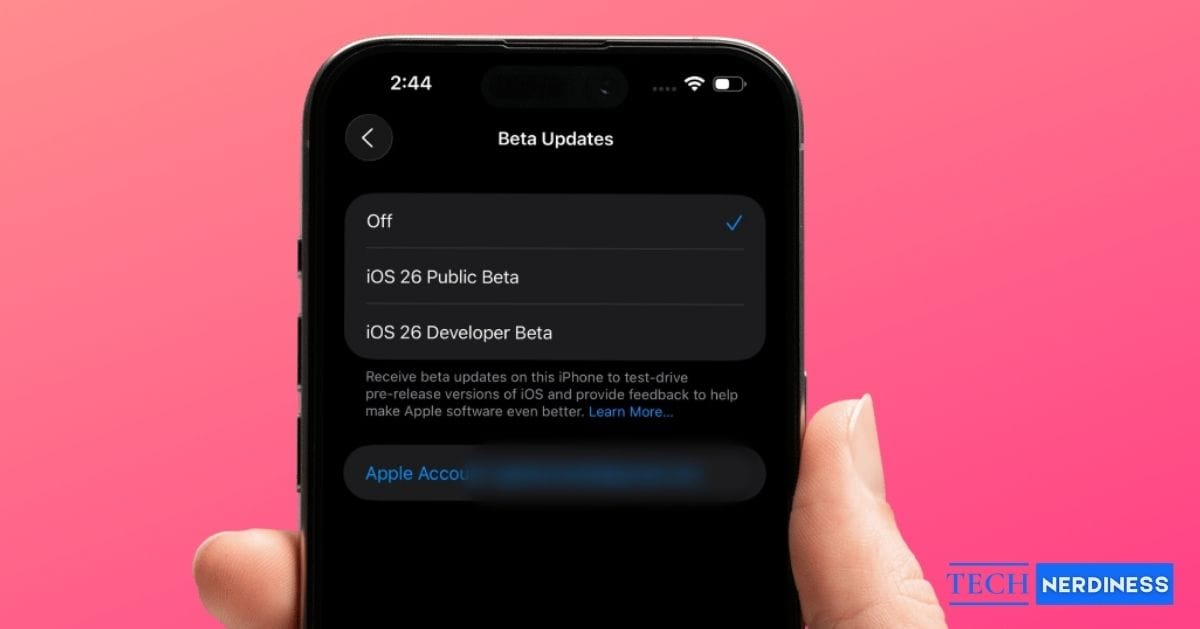 How to remove ios 26 beta and move to stable version