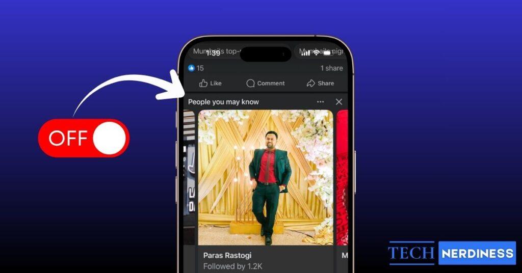 How to turn off people you may know on facebook