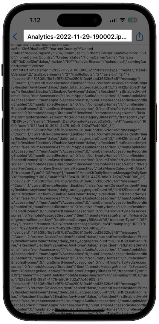 Pick a file that starts with Analytics followed by a date Pick a file that starts with analytics followed by a date