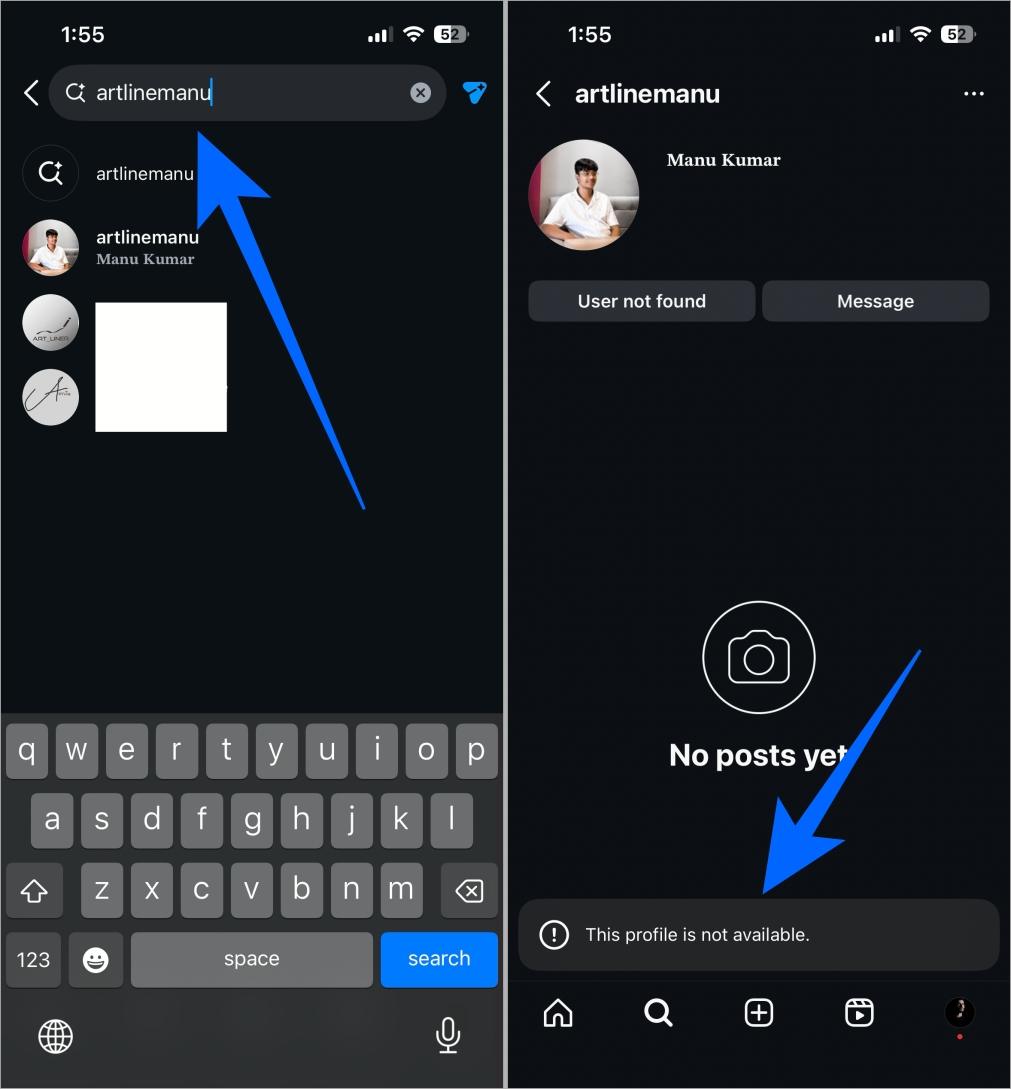 Profile Page Behavior Profile page behavior