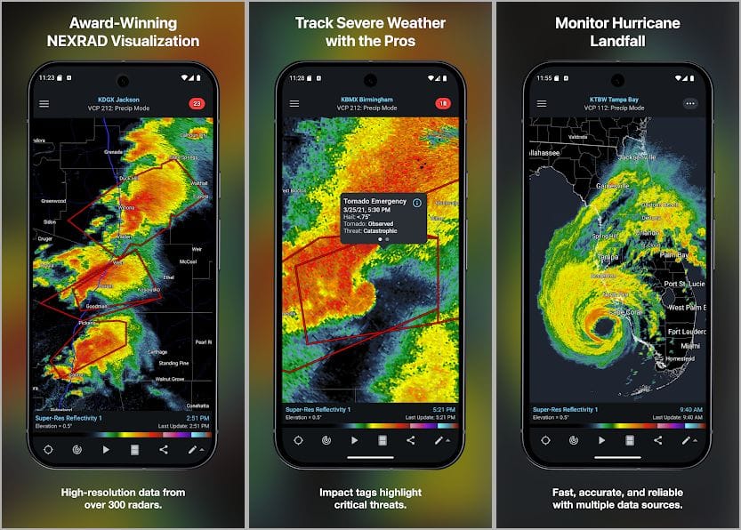 RadarScope Weather app