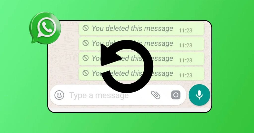Recover deleted whatsapp messages on iphone and android