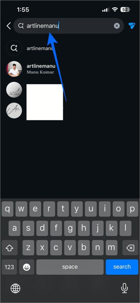 Search Their Username Search their username