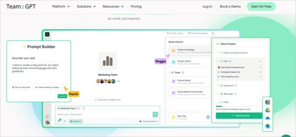 Team-GPT AI Thumbnail Maker