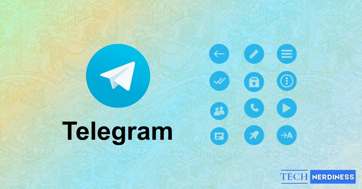 Telegram icons explained