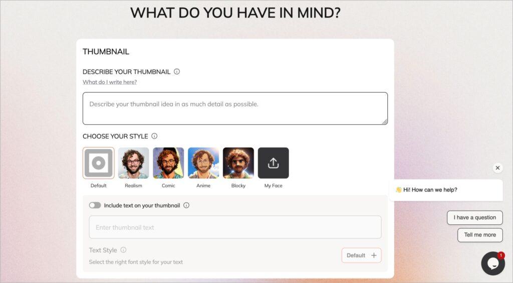 Thumbler AI Thumbnail Maker