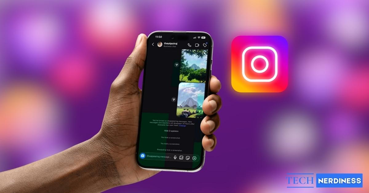 Vanish Mode on Instagram Vanish mode on instagram