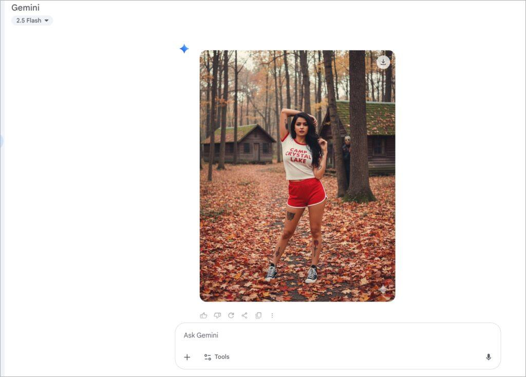 Y2k woods daydream pose gemini halloween prompt