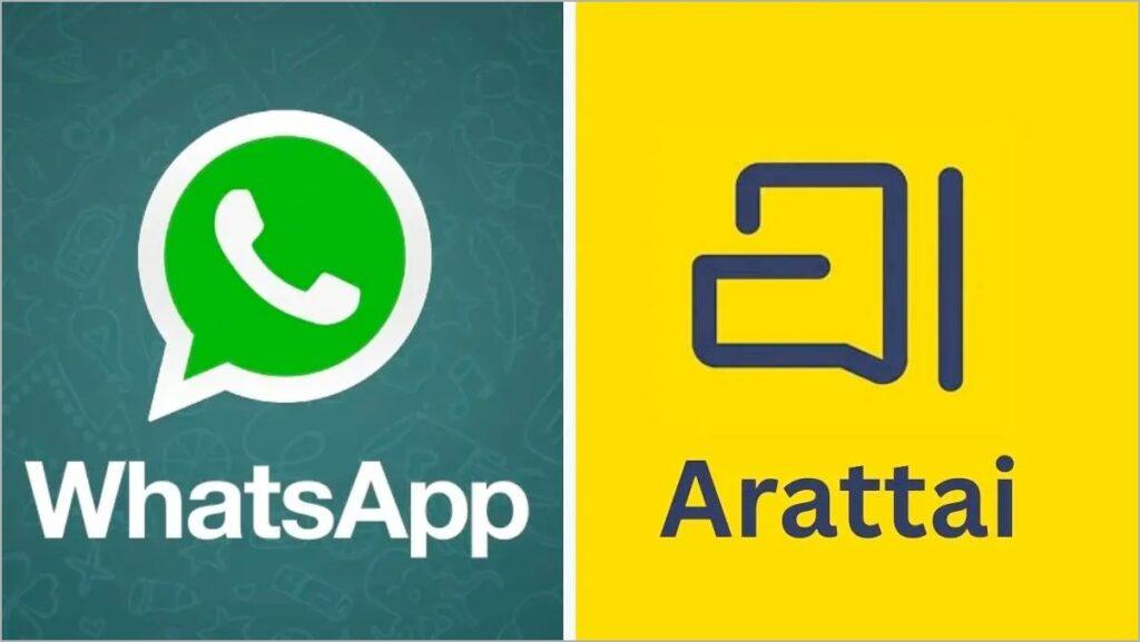 Arattai vs whatsapp