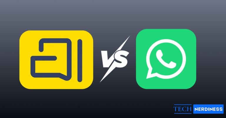 Arattai vs whatsapp comparison