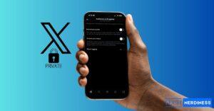 How to make your x twitter account private
