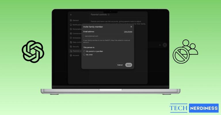 How to set up parental controls on chatgpt