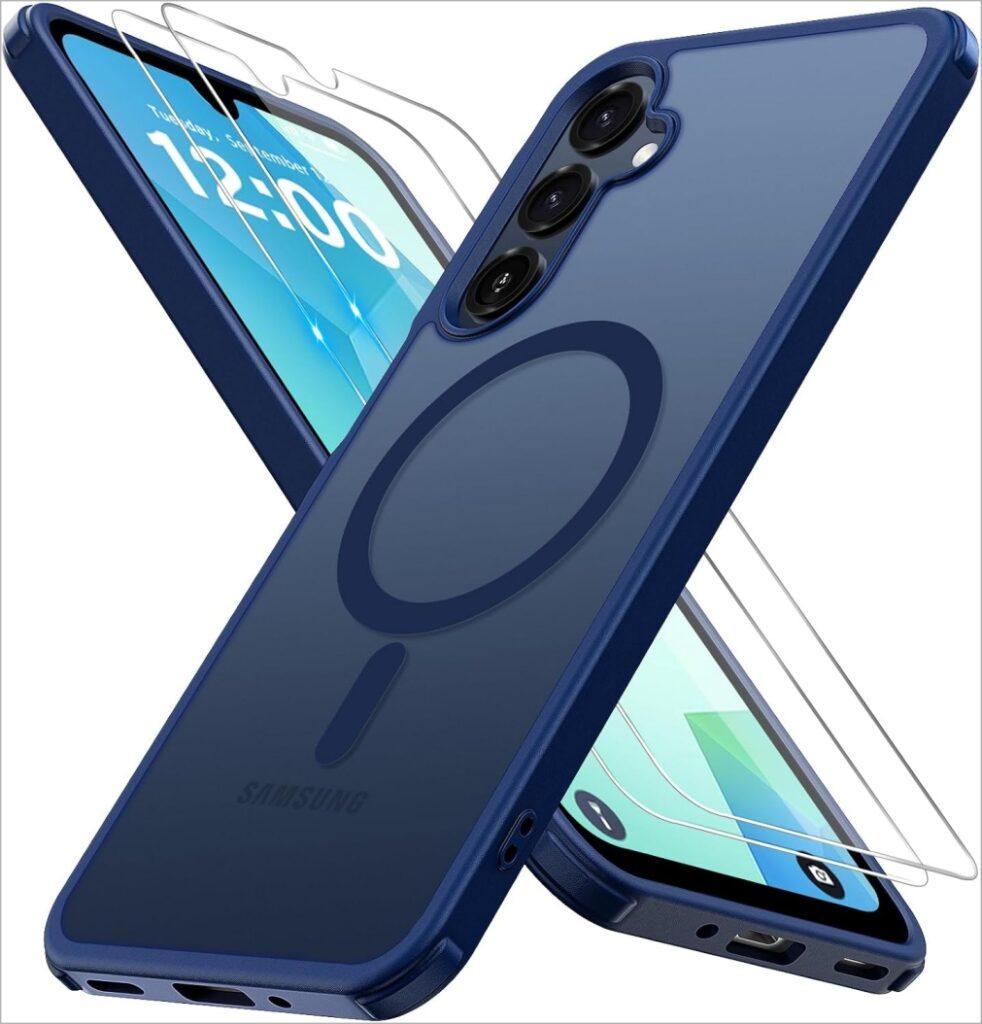 Lokmax Store Slim Rugged Bumper Case for Galaxy A16 5G Lokmax store slim rugged bumper case for galaxy a16 5g
