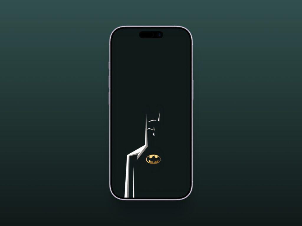 Sharp Minimal Batman Portrait