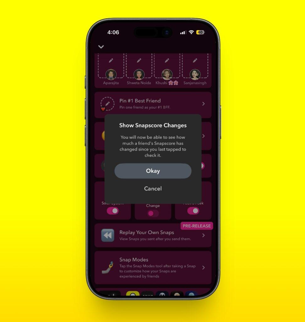 Snapchat Plus Snapscore Change Feature Snapchat plus snapscore change feature