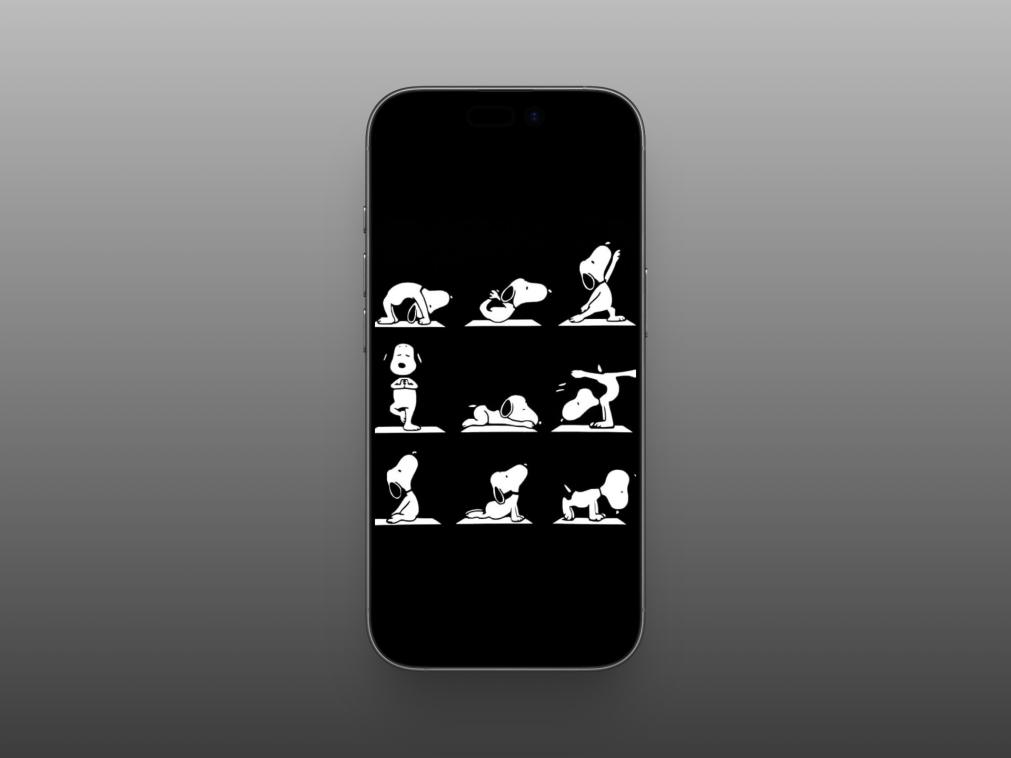 Snoopys Yoga Journey
