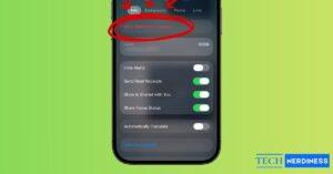 Stop sharing your location on imessage without notifying others