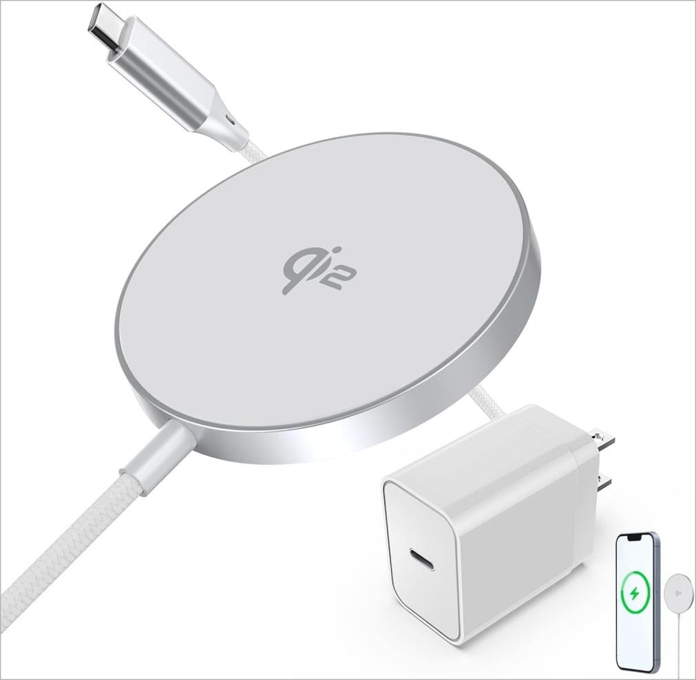 TONKEE 15W Magnetic Charger with 25W PD Adapter Tonkee 15w magnetic charger with 25w pd adapter