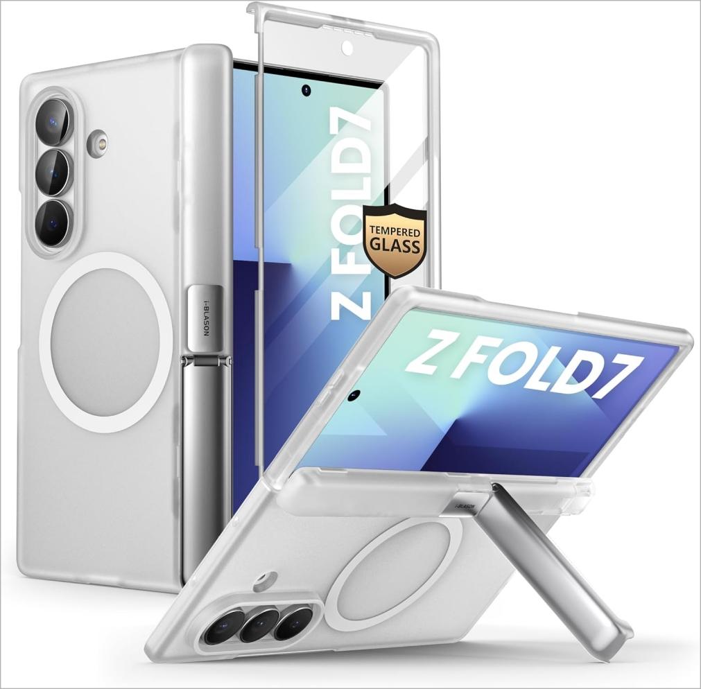 i-Blason for Samsung Galaxy Z Fold 7 Case with Stand