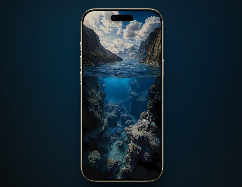 Above and below the river