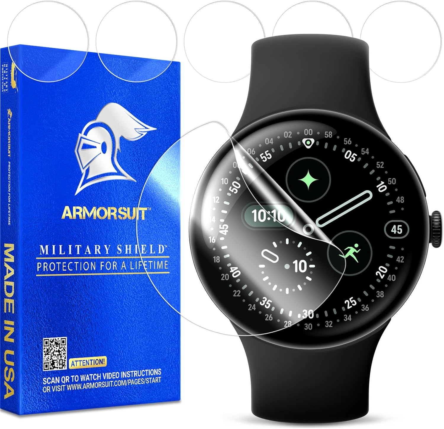 ArmorSuit Screen Protector for Pixel Watch 4