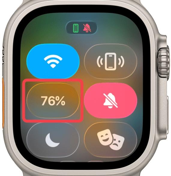 Battery Percentage Icon in Apple Watch Battery percentage icon in apple watch