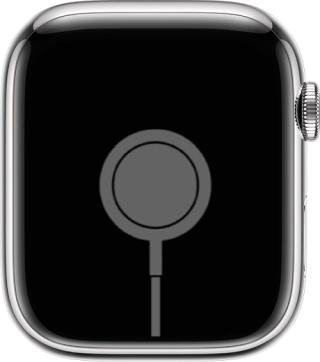 Charging Cable Icon in Apple Watch Charging cable icon in apple watch