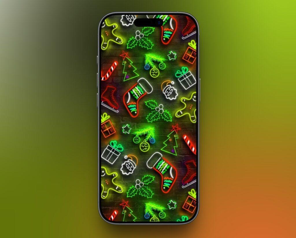 Christmas Icons Wallpaper