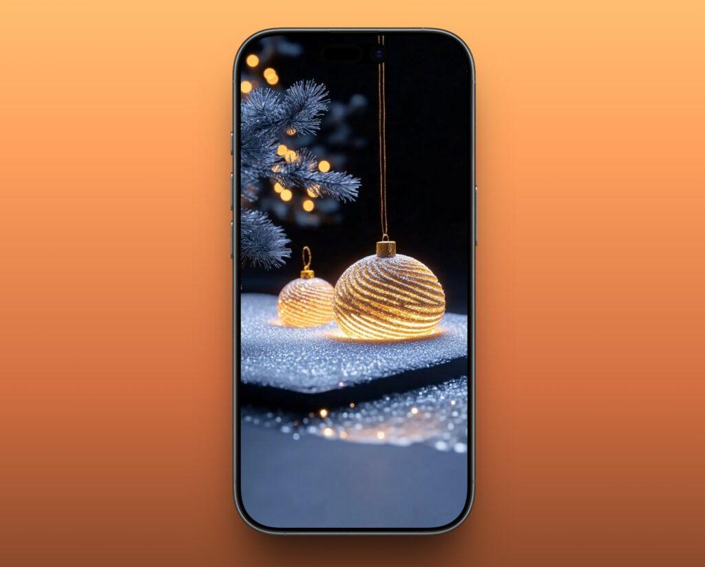 Christmas Ornaments Wallpaper