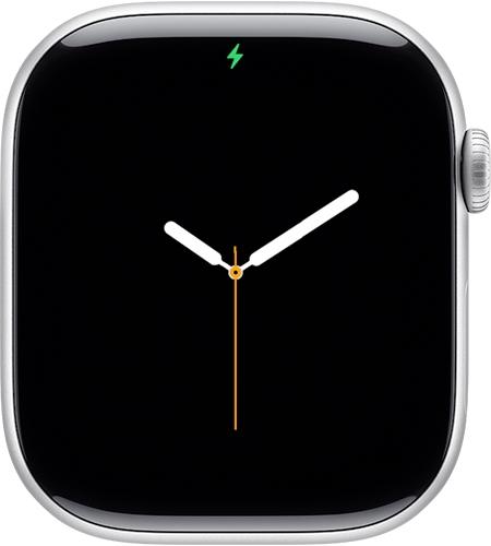 Green Lightning Bolt Icon in Apple Watch Green lightning bolt icon in apple watch