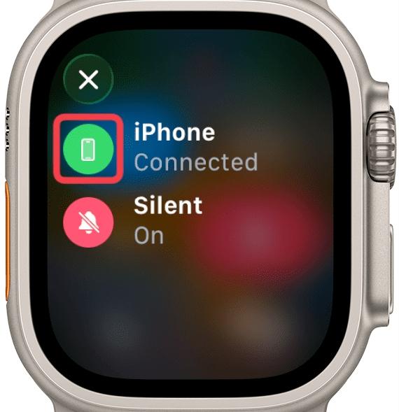 Green Phone or Rectangle Icon in Apple Watch Green phone or rectangle icon in apple watch