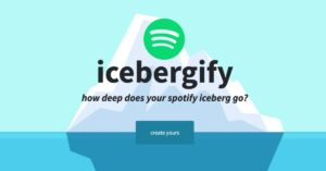 How to get your spotify iceberg