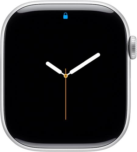 Lock Icon in Apple Watch Lock icon in apple watch