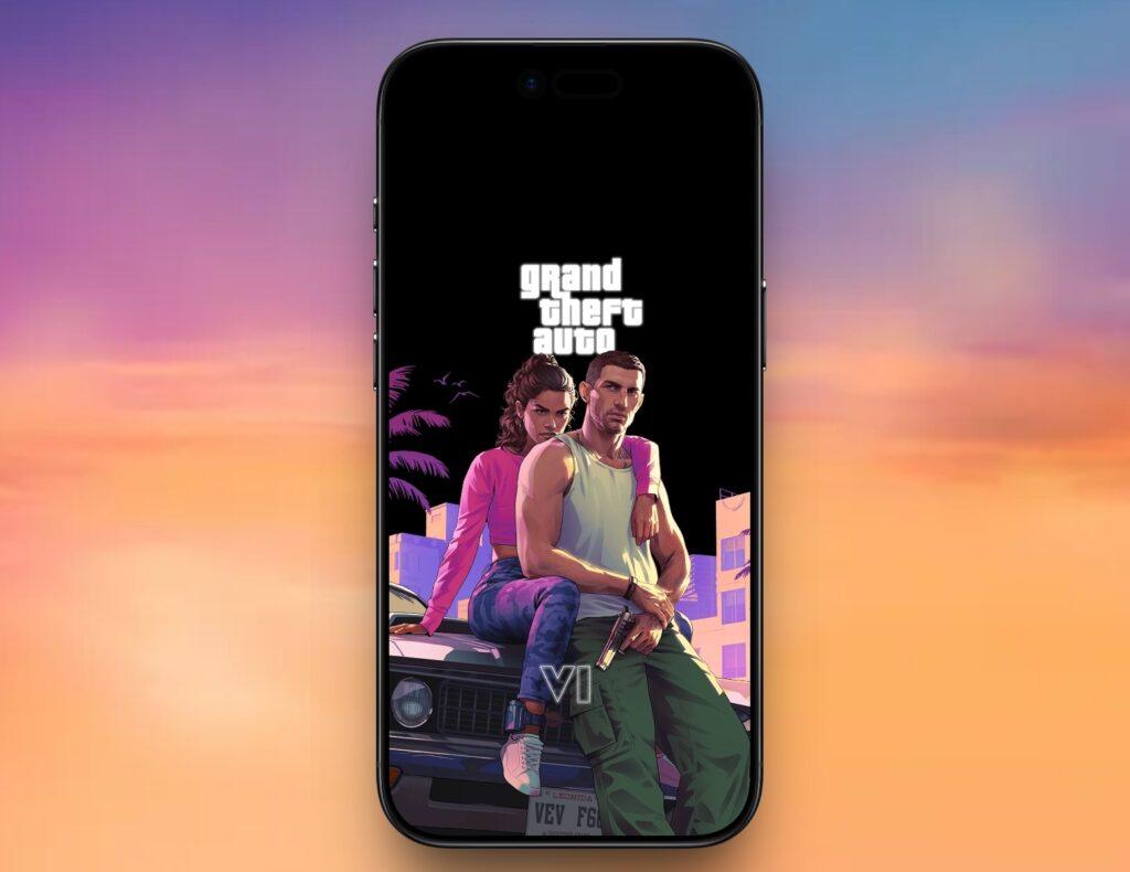 Lucia Jason GTA 6 Poster Lucia jason gta 6 poster