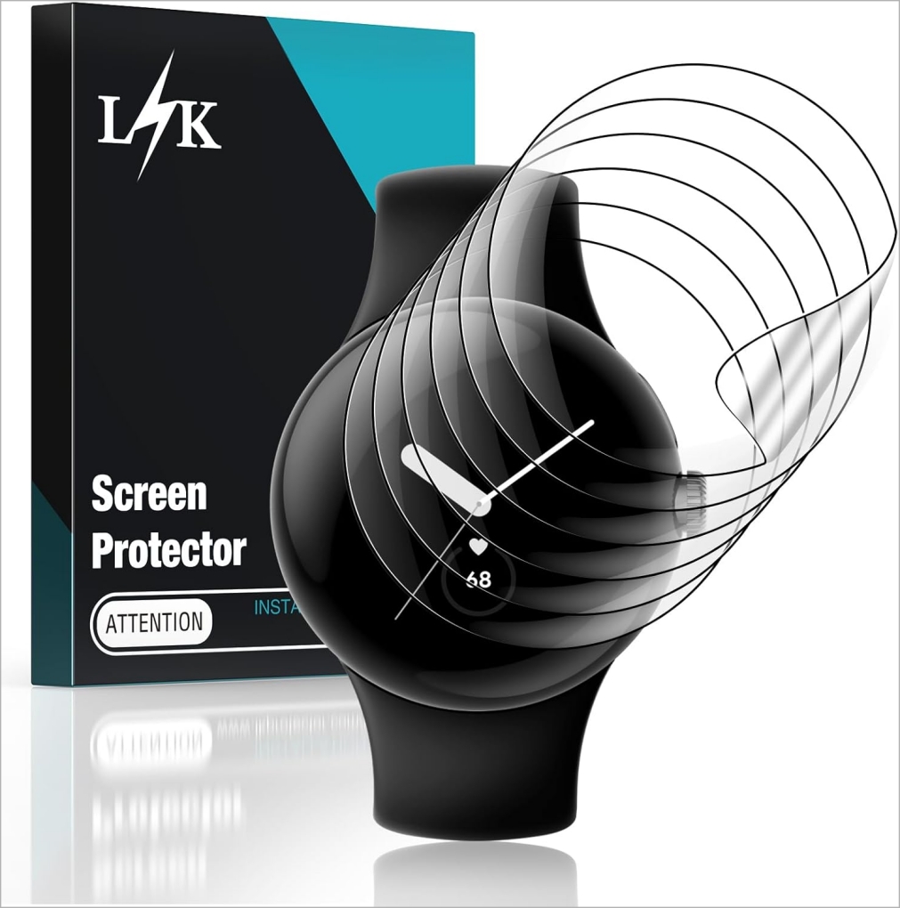 Lϟk tpu screen protector for pixel watch 4