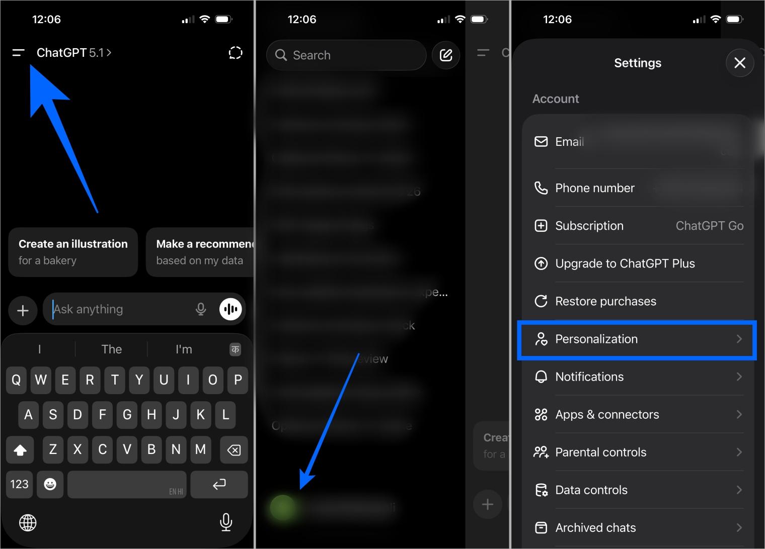 Open Settings in the Meta Quest app and select Personalization from the menu Open settings in the meta quest app and select personalization from the menu